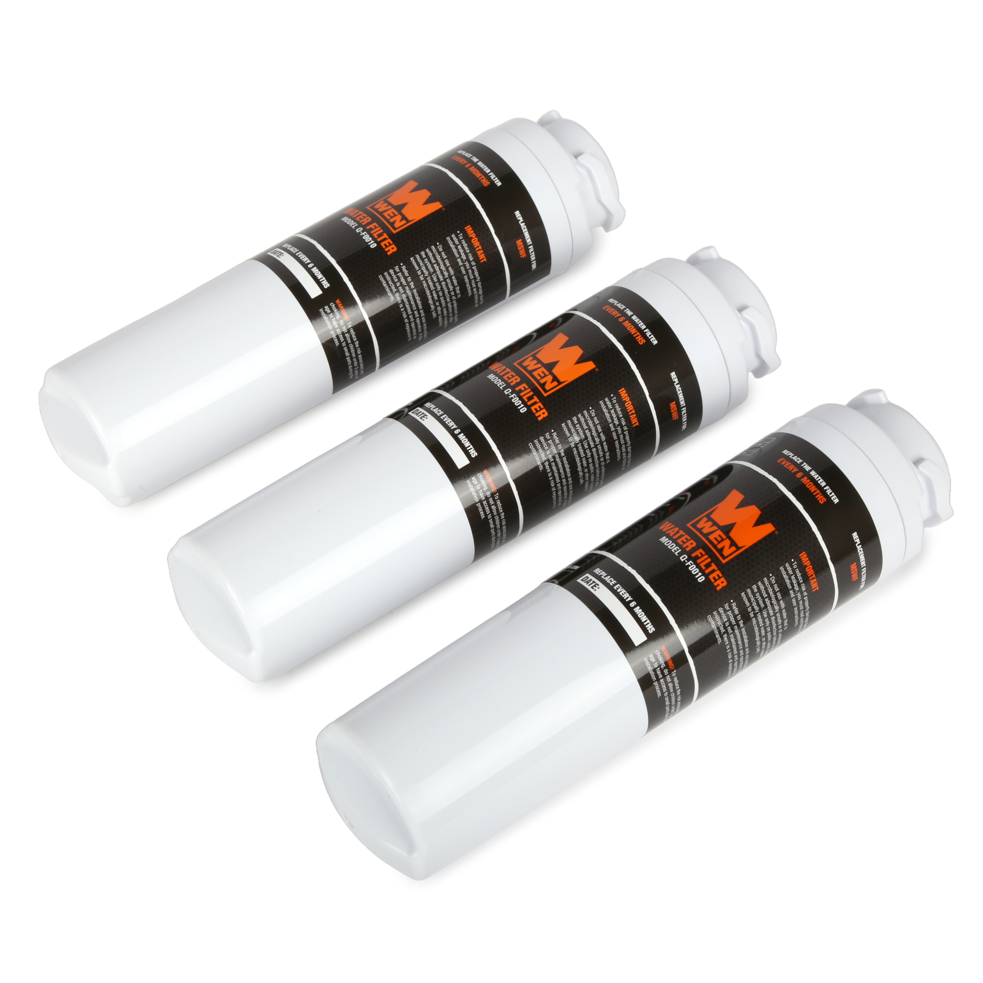 WEN Q-F0010 Replacement Refrigerator Water Filter, 3 Pack (OEM part number MSWF)